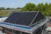Ilke Zero completed solar roof