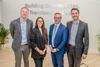 (L-R) James Sutherland – Technical Director, Tania Lillie – Head of Sales, Ben Leather – Regional Managing Director and Mike Sherman - Head of Land & Partnerships