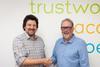 L to R David Harris and Nigel Wilson Trident Group