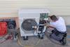 Heat pump installer shutterstock