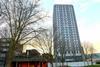 Grenfell Tower toward the end of its ill-fated refurbishment