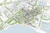 Conceptual View of St Helier Waterfront-Jersey-Gillespies
