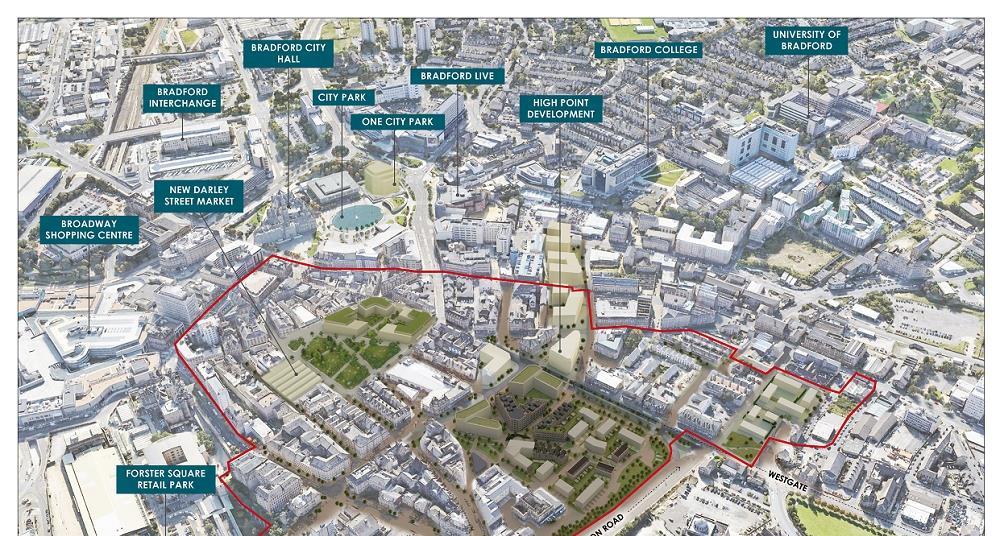 Bradford council eyes 1,000home city village after buying shopping