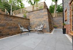 Tobermore -  Building CPD - retaining wall 1