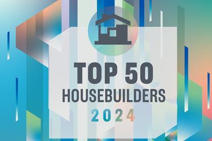 top 50 housebuilders 2024