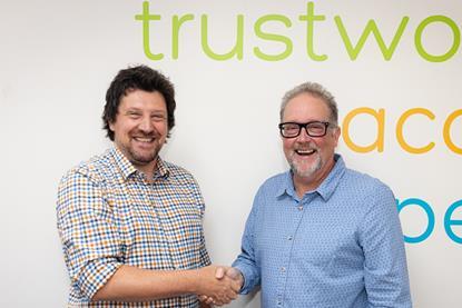 L to R David Harris and Nigel Wilson Trident Group