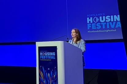 Gillian McLees at Scotland's Housing Festival