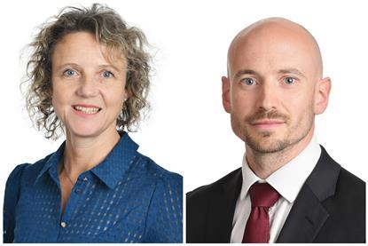 Katie Saunders and Andy Waite