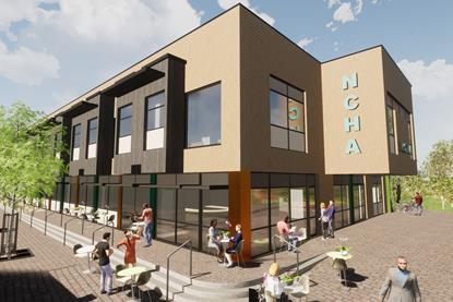 4817 NCHA office entrance