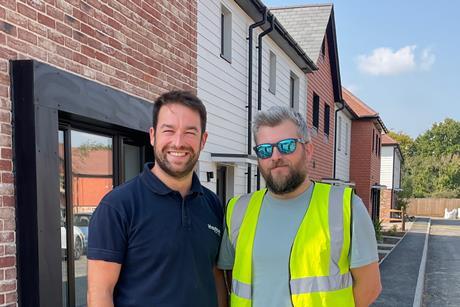 L-r Tim Wells and Chris Meadows at Hailsham 2