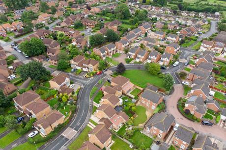 UK housing shutterstock