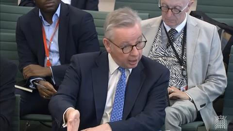 Gove select committee right to buy