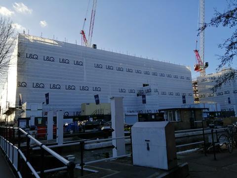 L&Q development in east London