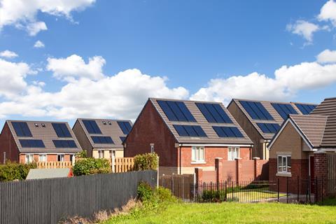 Green homes shutterstock