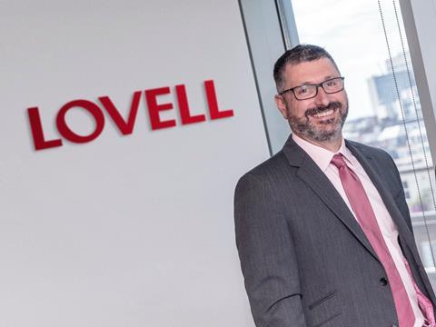 Lovell Regional MD Stuart Gibbons at the new offices central London
