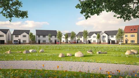 Planning granted - Avant Homes will deliver 256 new homes in Cairneyhill (CGI indicative of proposed housetypes to be built)