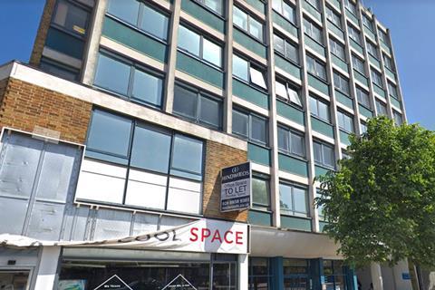 Empty offices in Lee Green, south east London