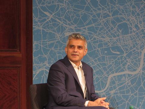 Sadiq Khan shutterstock