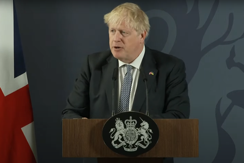 Boris Johnson 9 June speech
