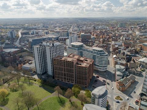 Bendigo Building Aerial View RS Godwin Developments