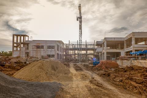 empty construction site shutterstock