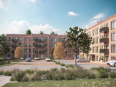 Artist's impression of the approved development in Sutton Coldfield