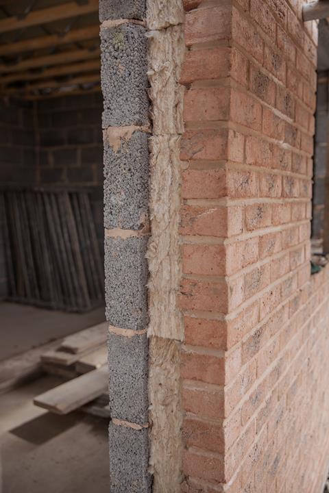 Mineral wool insulation is easier to install correctly