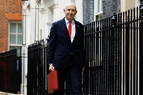 John Healey budget Lauren Hurley  Treasury