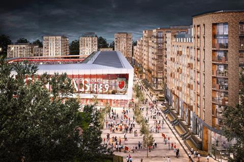 Woking Town GolDev scheme CGI