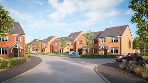 Land acquired - Avant Homes acquires 78-acre parcel of land to deliver £121m landmark development in Edenthorpe, Doncaster (representative CGI street scene pictured)