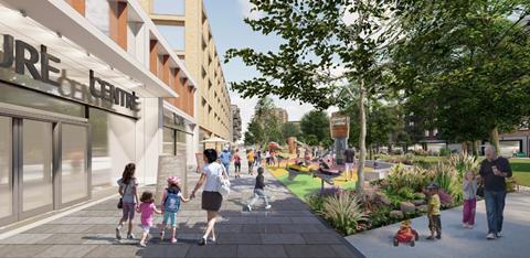 farnborough civic quarter masterplan image