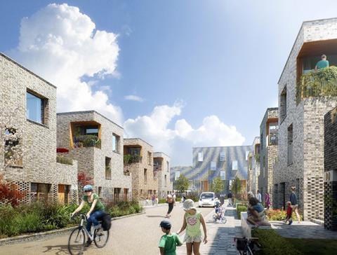 CGI image of Granton Waterfront