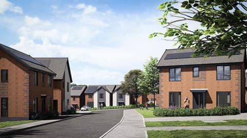 Planning granted - Honey will build 275 new homes in Duckmanton (CGI indicative of proposed house types)