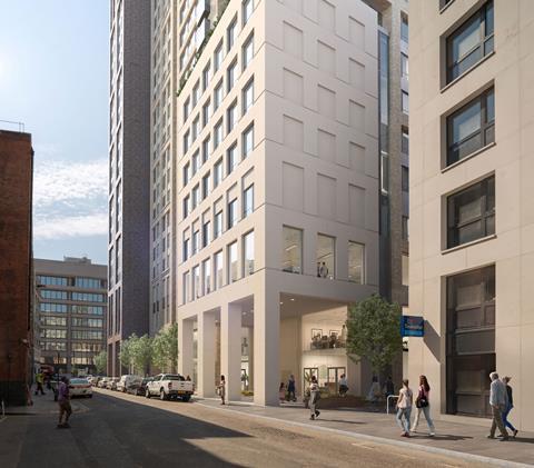 Architecture PLB's approved Aldgate proposals for Unite Students