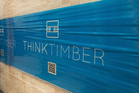 Think Timber QR code