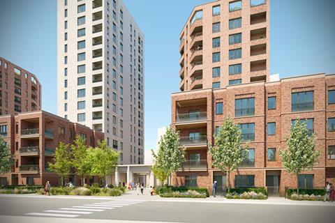 Assael Architecture Image - CLL Southall Development CGI