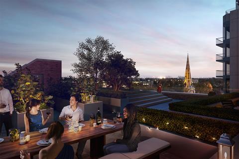 GME Chiswick High Road Rooftop CGI