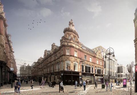 Orchard Street - Debenhams Leeds - CGI  (Large)