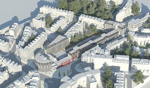 RSHP_South Kensington Station proposal_aerial