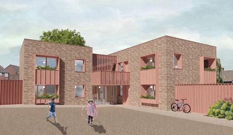 Threefold - Merrow Mews - part of Brick by Brick's second small sites development programme in Croydon 