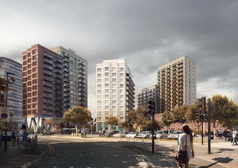 Hawkins Brown's proposals for the Citroen site at Brentford
