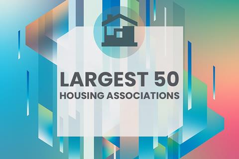 largest 50 housing associations NEW USE THIS ONE