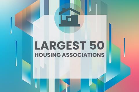 largest 50 housing associations NEW USE THIS ONE